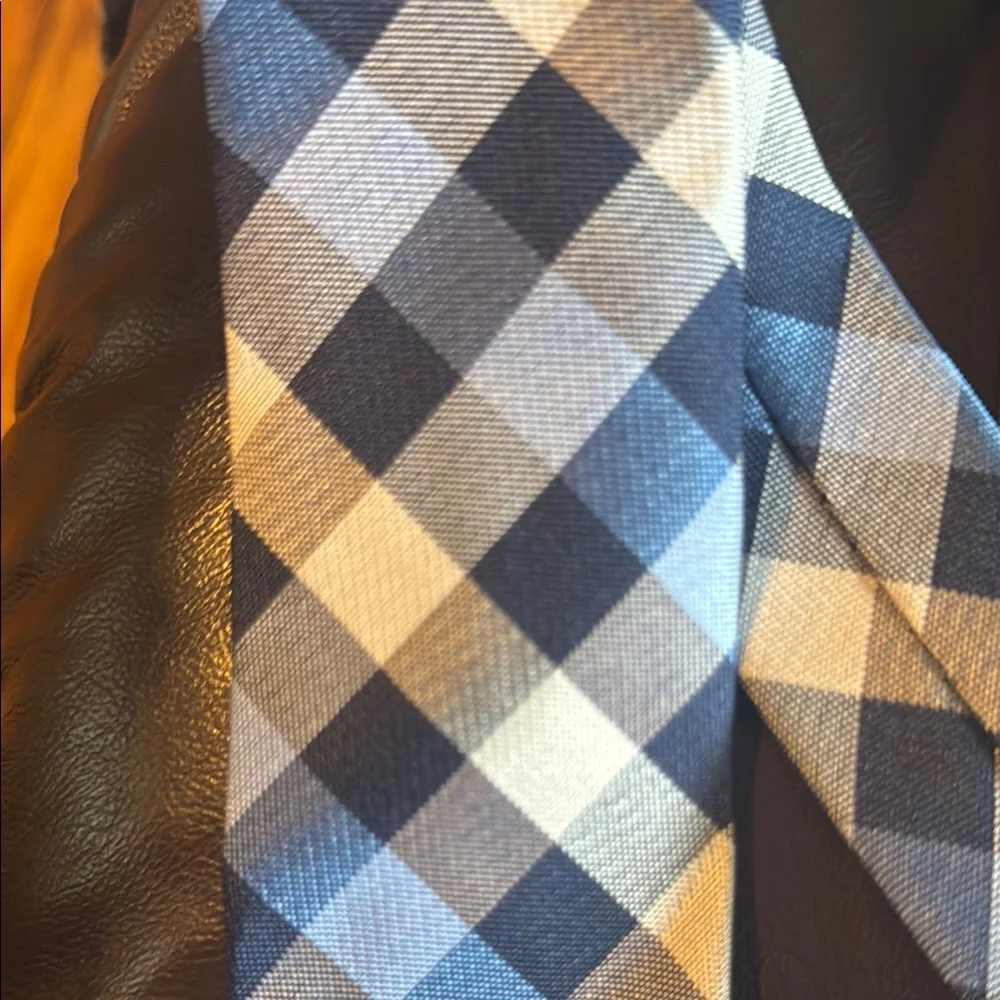 Ralph Lauren Youth Blue Checkered Tie